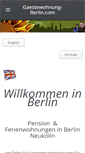 Mobile Screenshot of gaestewohnung-berlin.com